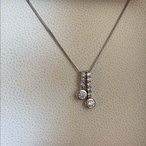 Diamond necklace 1/2 K